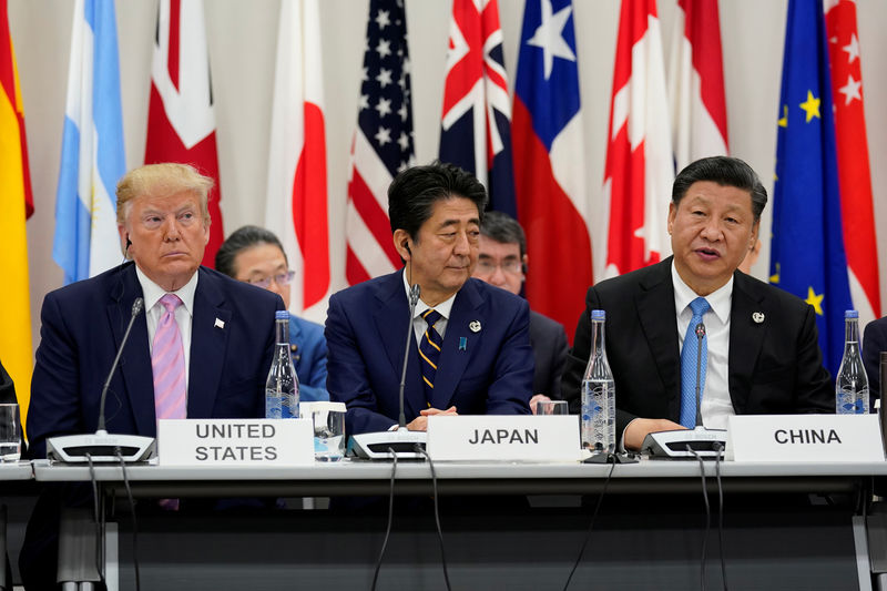 © Reuters. G20 leaders summit in Osaka