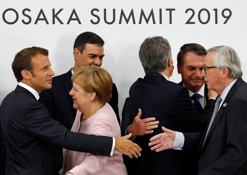 © Reuters. G20: "LE PIRE A ÉTÉ ÉVITÉ" MAIS CE N'EST PAS SUFFISANT, DIT MACRON