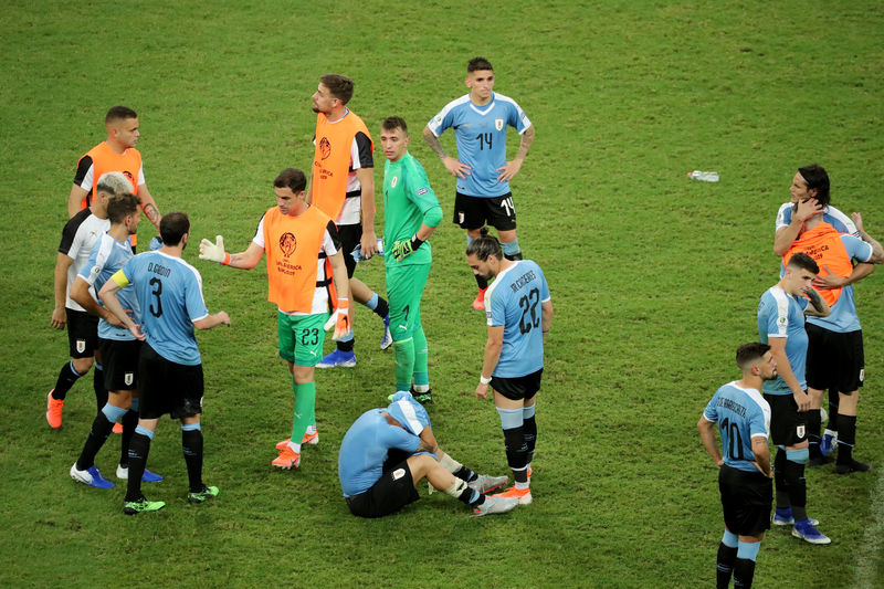 © Reuters. Copa America Brazil 2019 - Quarter Final - Uruguay v Peru