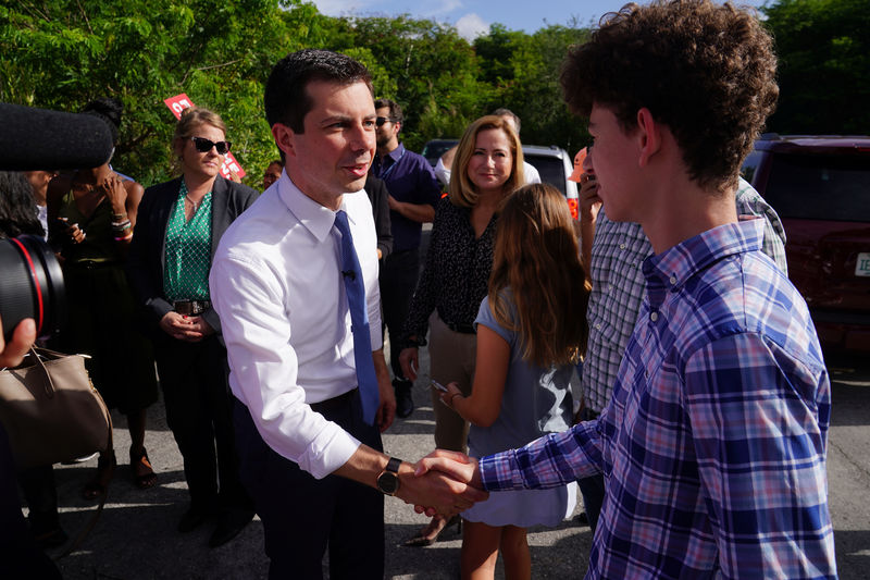 Democratic presidential hopeful Buttigieg raises nearly $25 million in second quarter