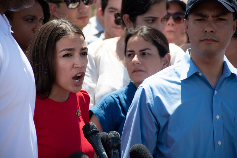 Ocasio-Cortez describes 'horrifying' conditions at Texas migrant facility