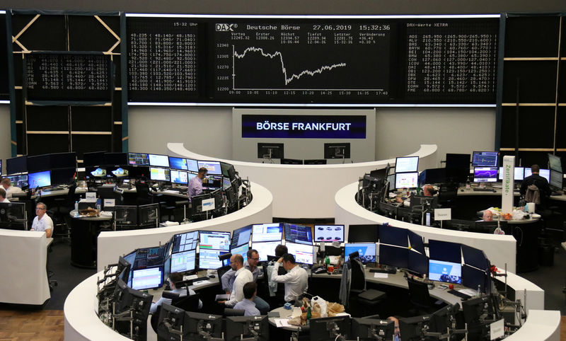 European shares retreat from two-month highs as trade fuelled rally fades
