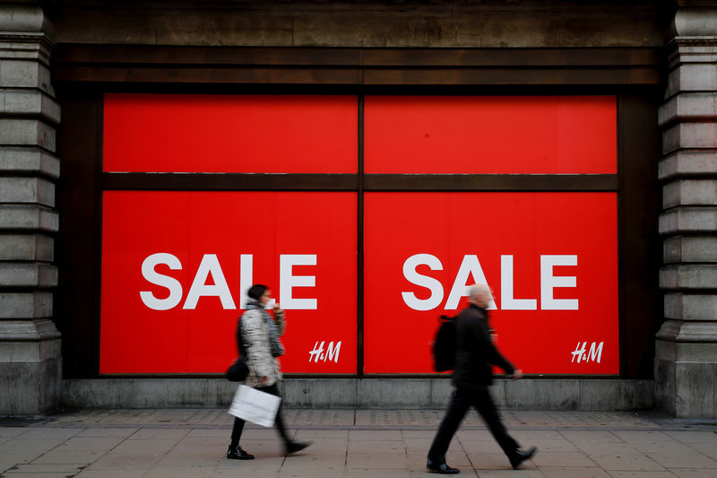 UK shop prices fall for first time since October - BRC