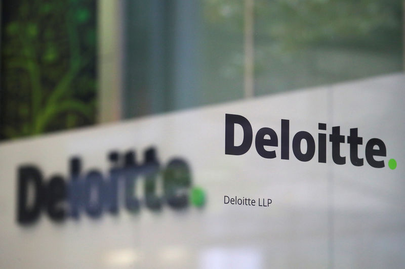 © Reuters. Offices of Deloitte are seen in London