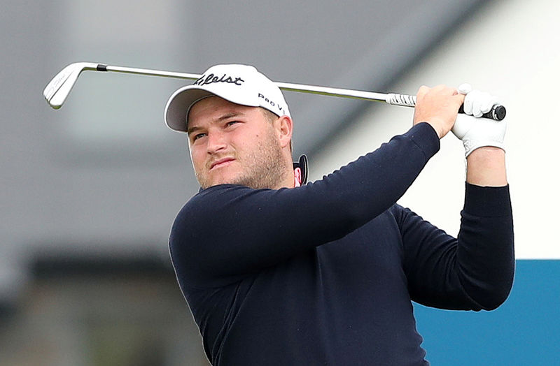 Golf: South Africa's Lombard surges into halfway lead at Irish Open