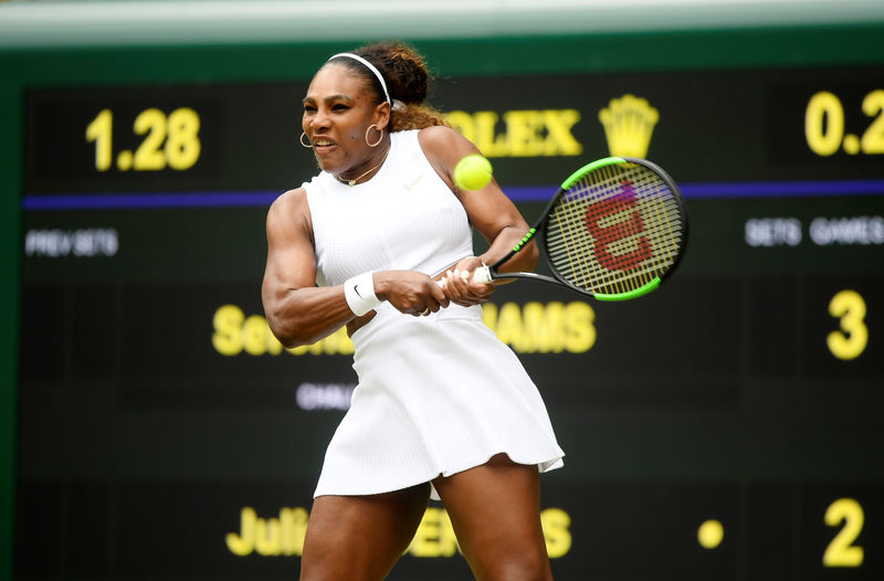 The Real Serena Finally Shows Up At Wimbledon By Reuters 5030
