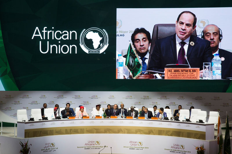 © Reuters. قادة أفريقيا يتأهبون لإعلان منطقة تجارة حرة في القارة