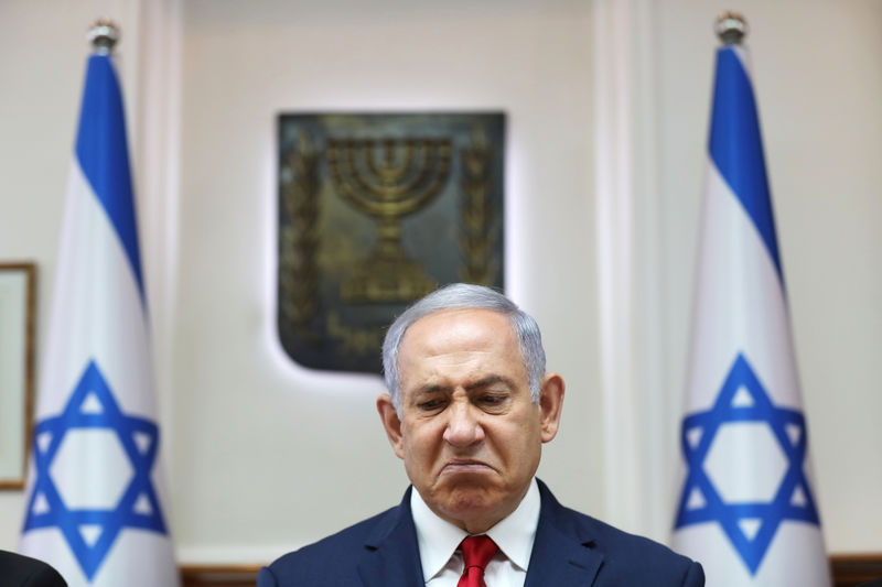 © Reuters. نتنياهو يحذر إيران مشيرا إلى تهديدات إيرانية بتدمير إسرائيل