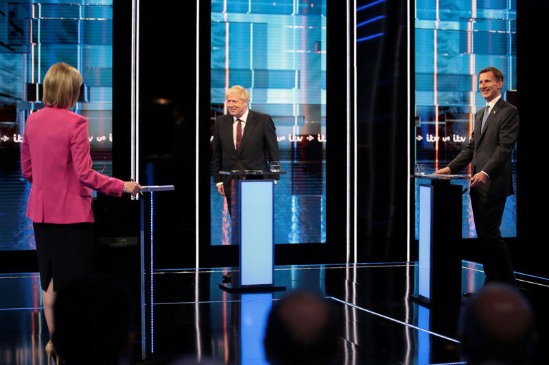 © Reuters. Britain’s Next Prime Minister: The ITV Debate at MediaCityUK in Salford