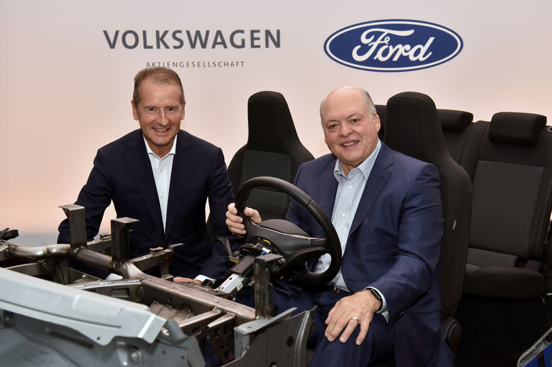 Aliança entre Ford e Volkswagen pode redesenhar setor de autônomos
