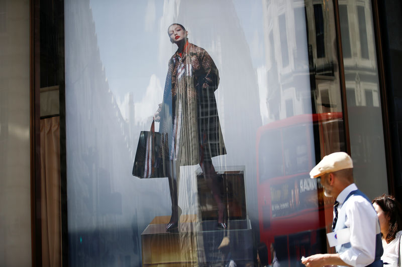 In makeover mode, Burberry bets on new branding to boost sales