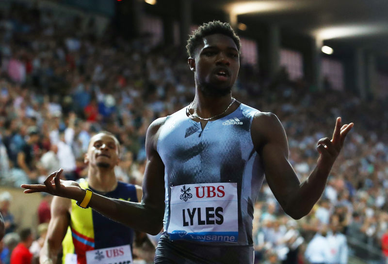 لايلس يشارك في سباق 200 متر فقط بالبطولة الأمريكية وثنائية السرعة في 2020
