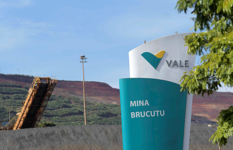 © Reuters. A view of the entrance of Brucutu mine owned by Brazilian mining company Vale SA, in Sao Goncalo do Rio Abaixo