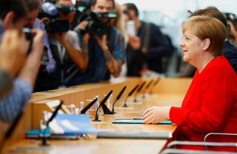 Merkel: Weaker economy gives us reason to try to stimulate domestic economy