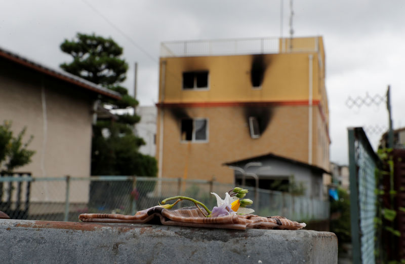 Suspeito de atear fogo a estúdio de animação japonês acreditava ser vítima de plágio, diz mídia