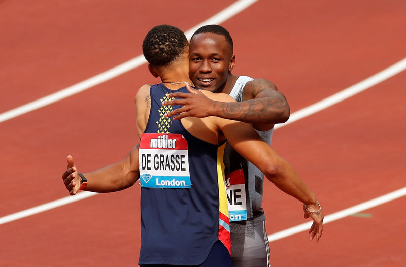 Athletics: Simbine takes London 100m honors