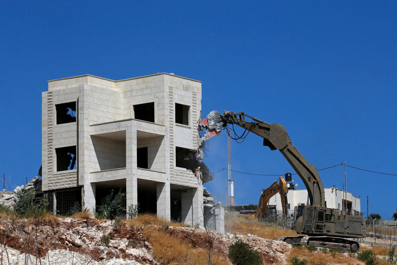 Israel demolishes Palestinian homes near West Bank barrier