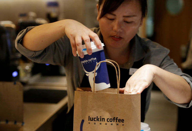 Starbucks' China rival Luckin Coffee plans first foray overseas