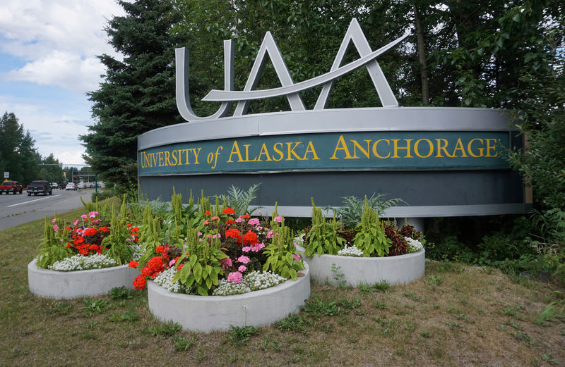 © Reuters. The University of Alaska Anchorage campus is shown in Anchorage