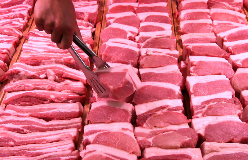 China June pork imports surge 62.8% from a year earlier