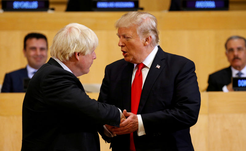 Trump diz que novo primeiro-ministro britânico Johnson &quot;será ótimo&quot;