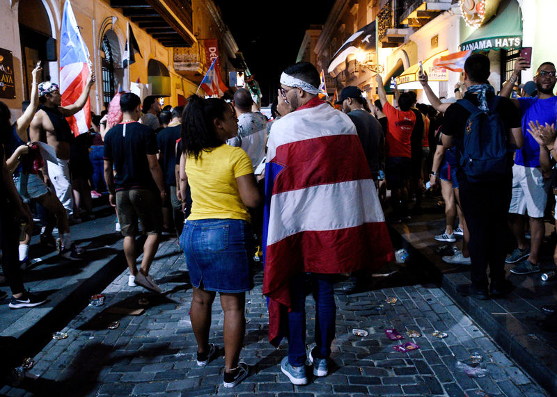 Euphoria in Puerto Rico as mass protests force governor to resign