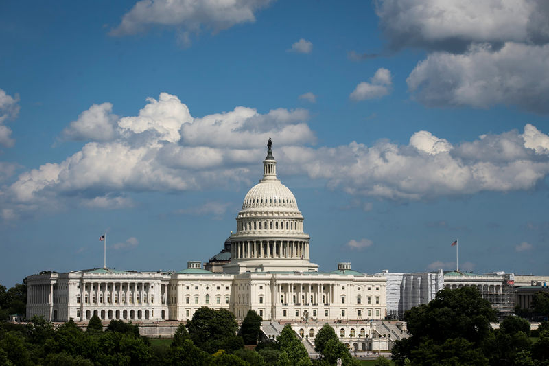 © Reuters. A view of the U.S. Capitol, in Washington DC