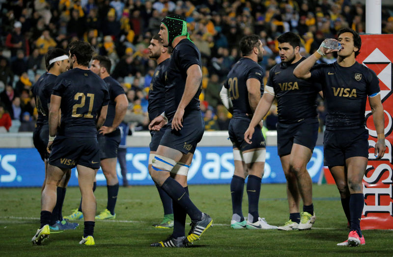 © Reuters. Rugby Union - Championship - Australia Wallabies vs Argentina Pumas