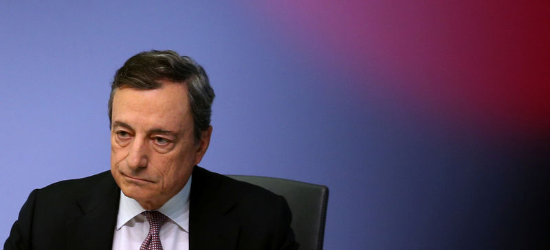© Reuters. Presidente do Banco Central Europeu, Mario Draghi