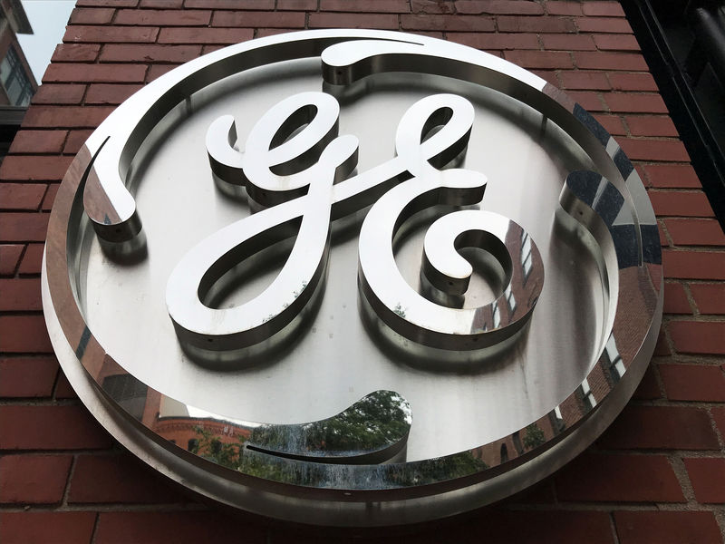 GE raises 2019 forecast but posts loss, shares fall