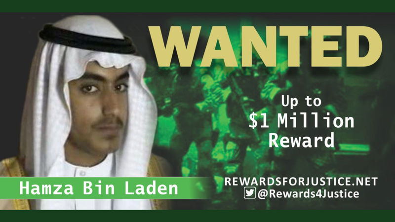 EEUU cree Hamza bin Laden, el hijo de Osama, está muerto: funcionario