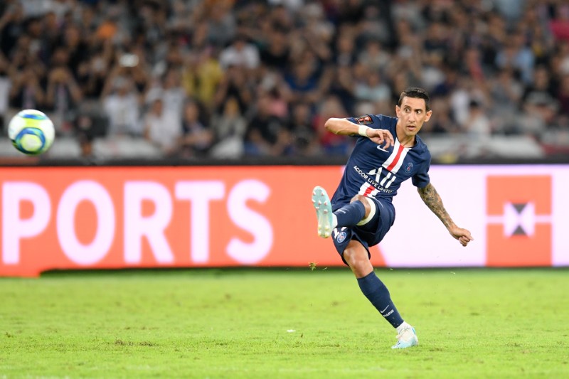 PSG remonta y gana Supercopa de Francia con gol de falta directa de argentino Di María