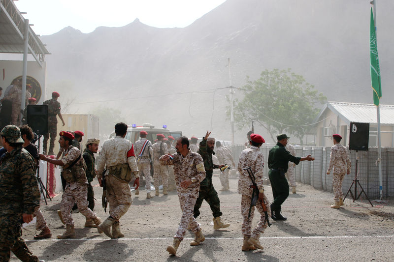 © Reuters. هجوم عدن يكشف عن انقسامات في التحالف المناهض للحوثيين في اليمن