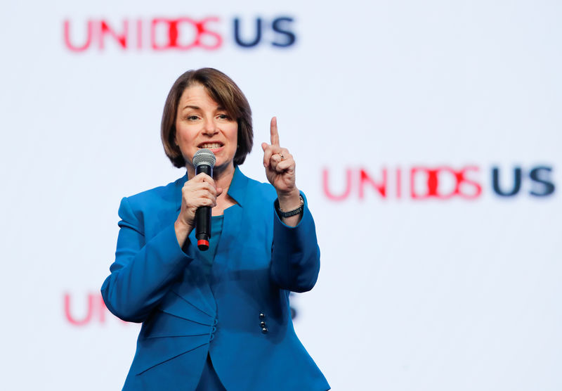 Presidential hopeful Klobuchar woos rural votes, vows help for farmers