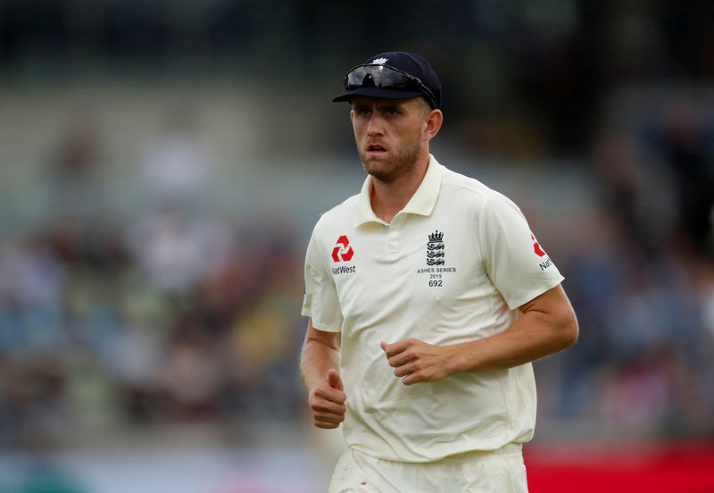 England's injured Stone ruled out of second Ashes test