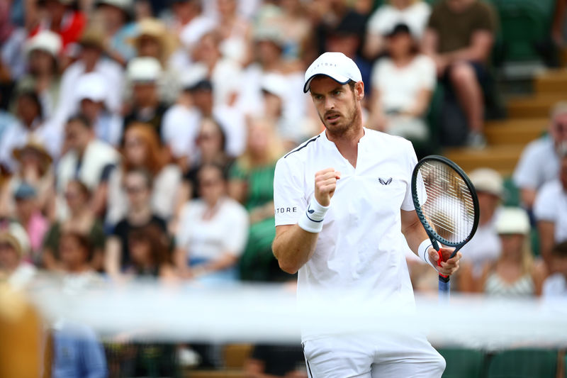 © Reuters. FILE PHOTO: Wimbledon