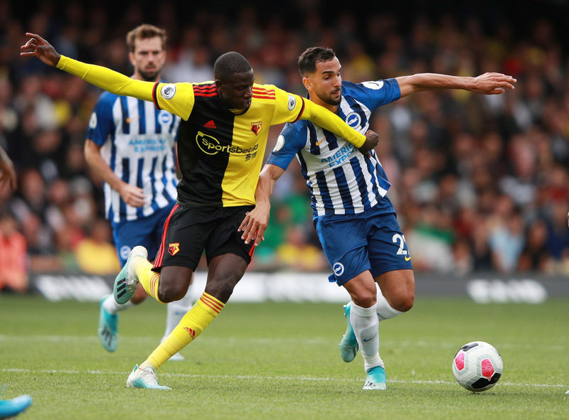 Maupay makes perfect start as Brighton stun Watford 3-0