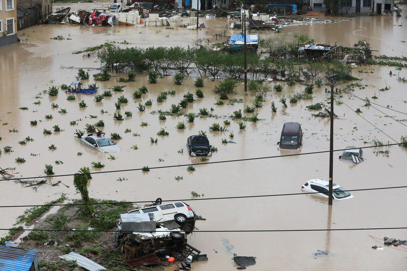 ارتفاع عدد قتلى إعصار في شرق الصين إلى 32 شخصا