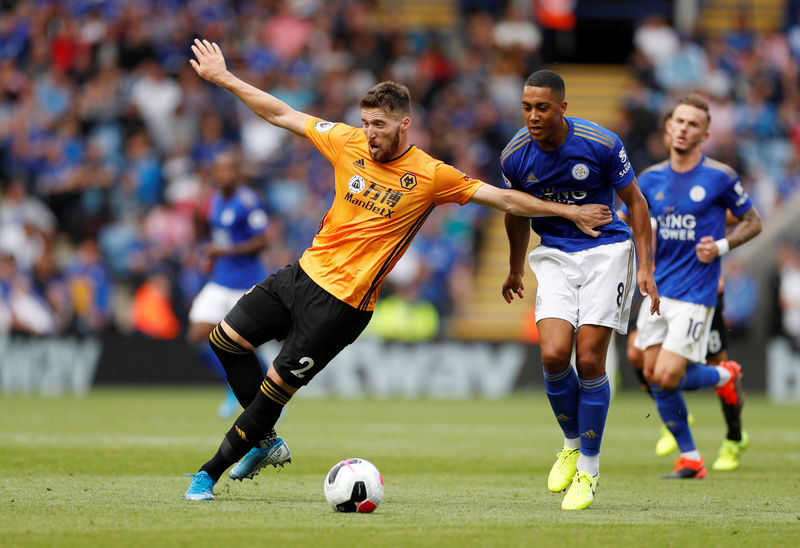 © Reuters. Premier League - Leicester City v Wolverhampton Wanderers