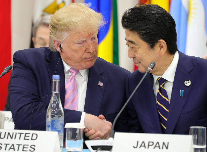 U.S. President Trump asked Japan PM to buy farm products - Kyodo