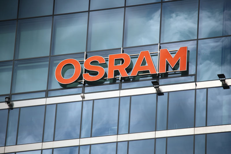 © Reuters. The headquarters of lamp manufacturer Osram is pictured in Munich
