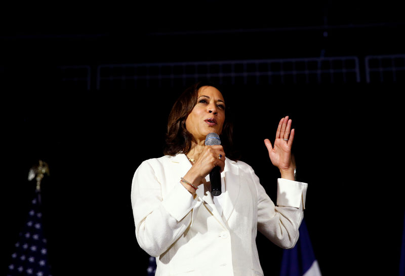 Presidential contender Kamala Harris proposes ways to combat domestic terrorism