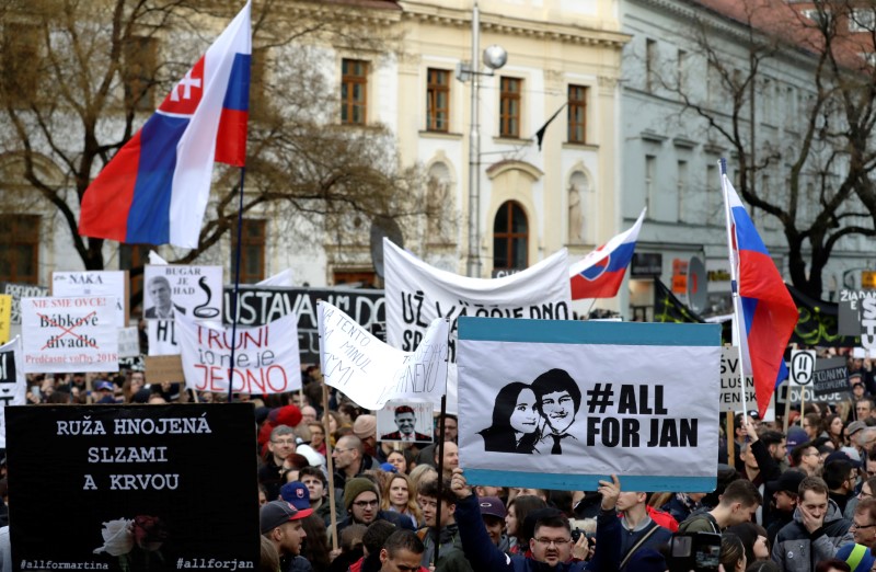 Suspects in Slovak journalist's killing face more charges