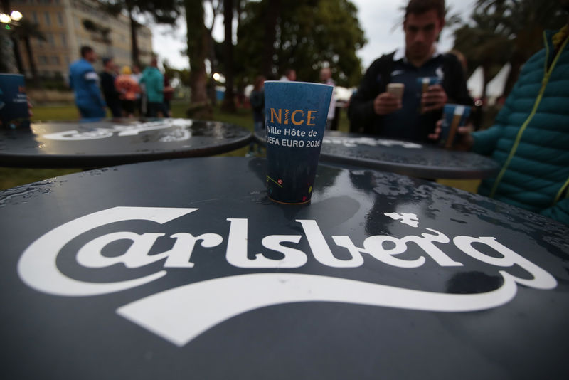 Carlsberg увеличила продажи в первом полугодии, несмотря на сложности в России