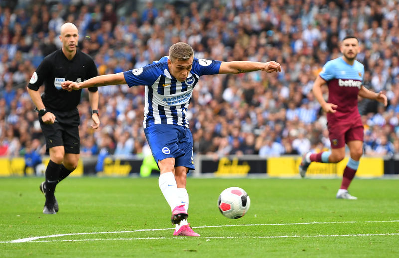 Trossard shines on debut as Brighton draw 1-1 with West Ham