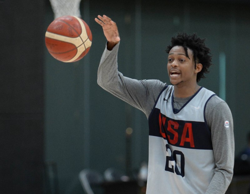 © Reuters. Basketball: USA Basketball-Training Session