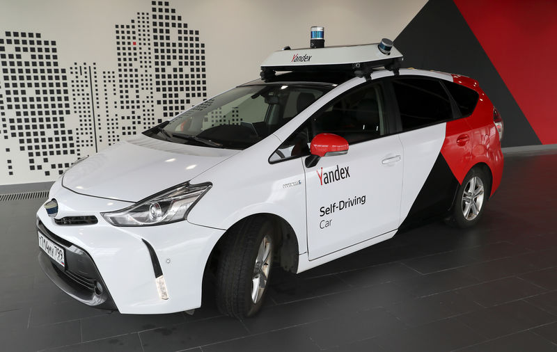 Russia's Yandex looks at 10-fold increase in driverless car fleet to speed up testing
