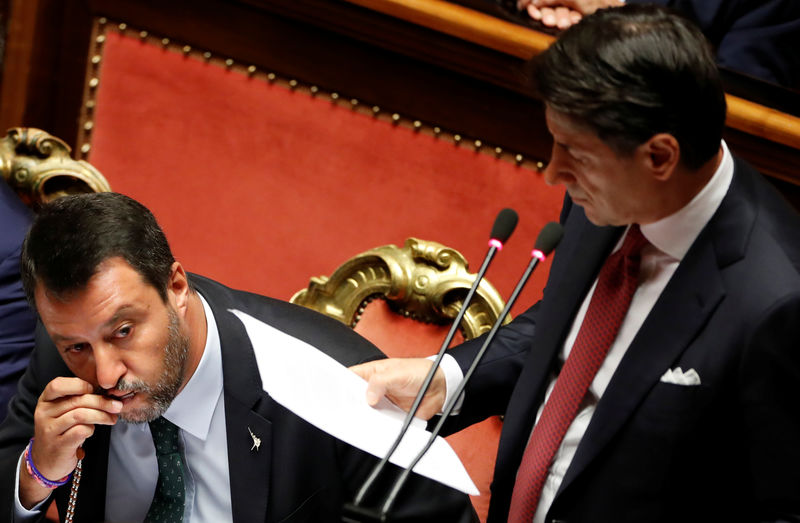 Italian PM Conte denounces Salvini for toppling government