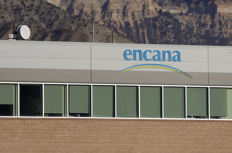 © Reuters. Encana offices in Parachute Colorado