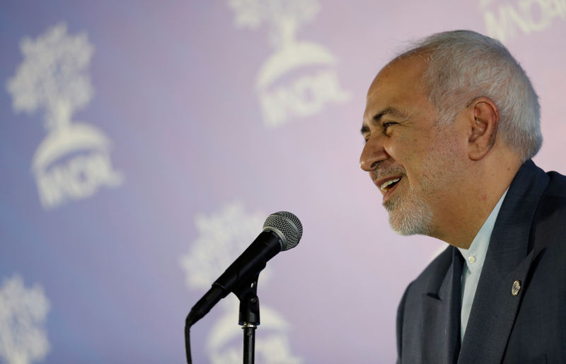 Iran's Zarif warns U.S. that Tehran may also act 'unpredictably'